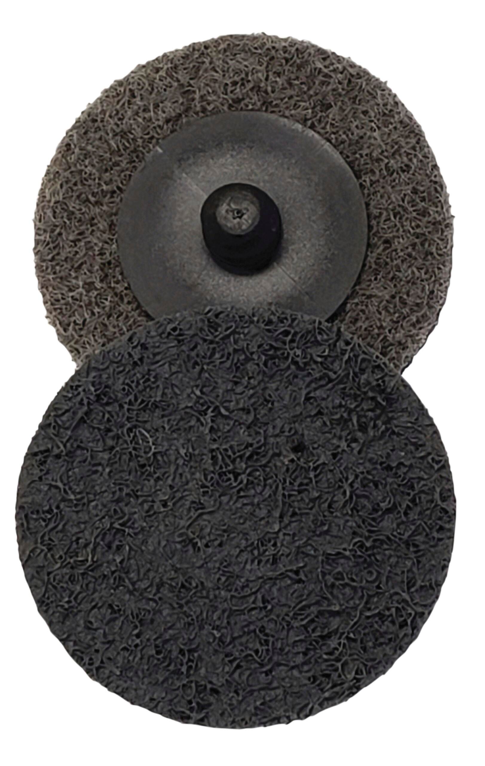 Glit/Gemtex Very Fine Grade Surface Preparation Disc, 2 in Dia, Gray, Pack of 50 1048777